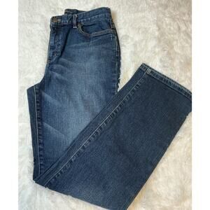 Lauren Ralph Lauren Straight Size 10 Women Dark Wash Jeans